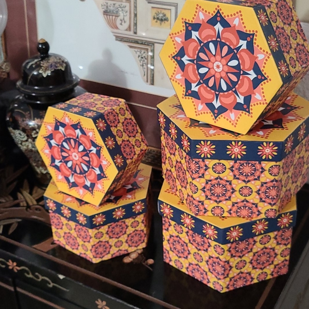 Stackable Boxes (Set of 3) - Picture 2 of 3